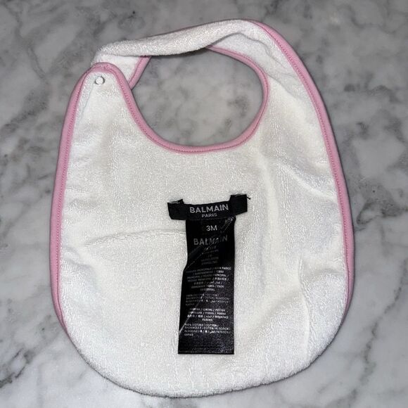 NWOT BALMAIN 3 PIECE BABY GIFT SET 3M - Picture 7 of 12